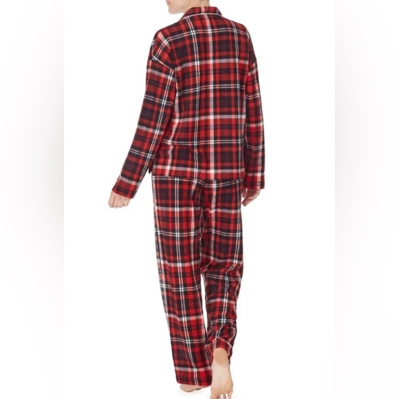 DKNY/ NWT/ 2 Pc. woman’s Pajama set/ Red Plaid / size XL ( (16-18) - Picture 3 of 10